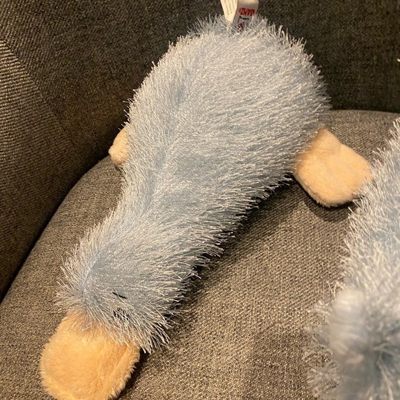 GANZ baby boy stuffed animals bundle 2 toys duck and rhino - Picture 2 of 7